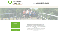 Desktop Screenshot of deleefstijlacademie.nl
